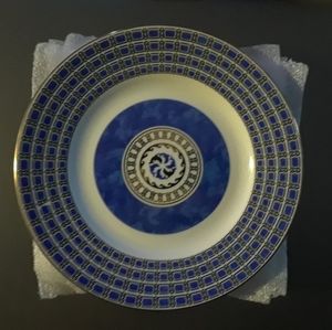 Christofle Oceana Bleu Byzance Bread Plates 6
